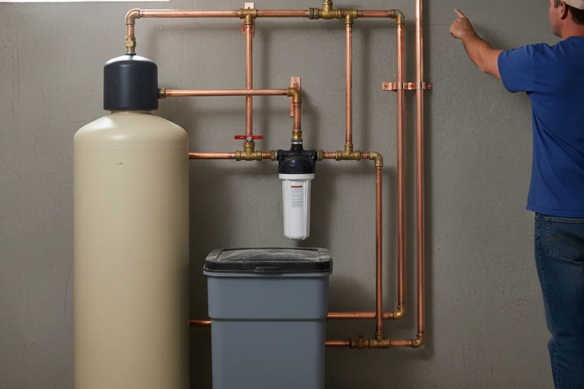 Whole-house water treatment system installed in Hatfield